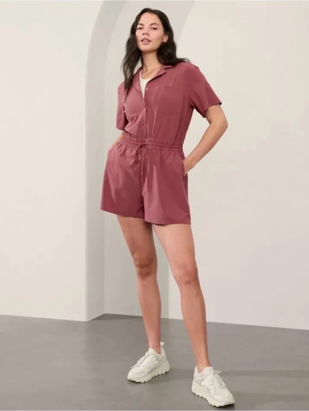 ATHLETA Avenue Romper SIZE: XS